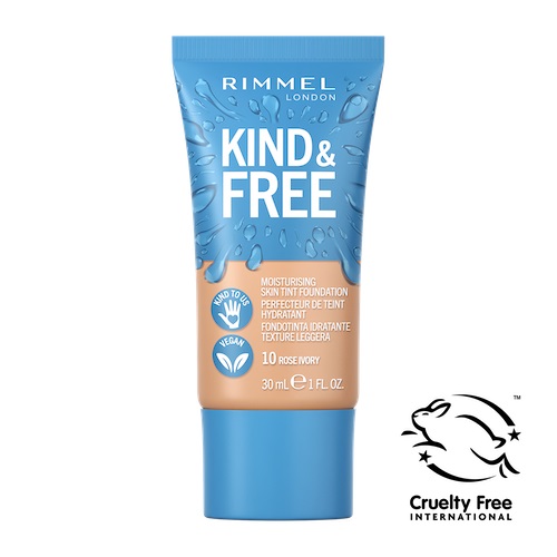 65415581665578850 Kind & Free wegański podkład nawilżający 010 Rose Ivory 30ml - obrazek 1