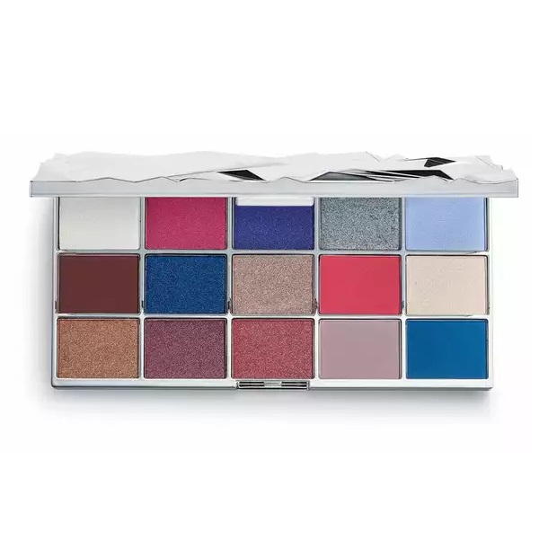 65418001679992743 I Heart Revolution Glass Eyeshadow Palette paleta cieni do powiek Mirror 15g - obrazek 1