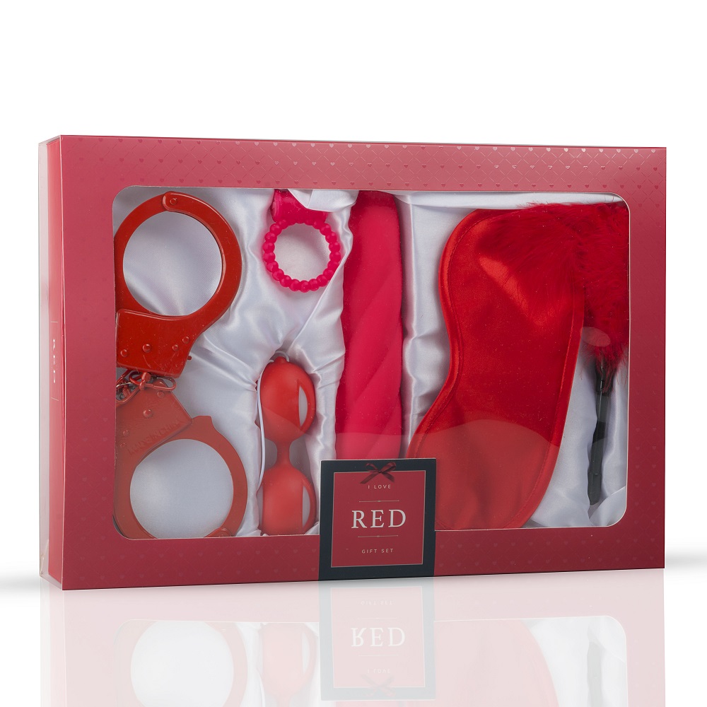 65543841645592255 I Love Red Couples Box erotyczny zestaw prezentowy - obrazek 1