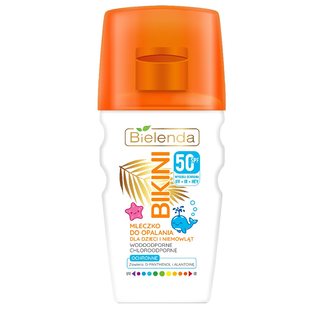 65578581650889410 Bikini mleczko do opalania dla dzieci i niemowląt SPF50 150ml - obrazek 1