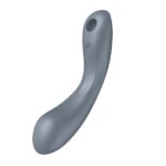 Curvy Trinity 1 stymulator łechtaczki z wibracjami Grey