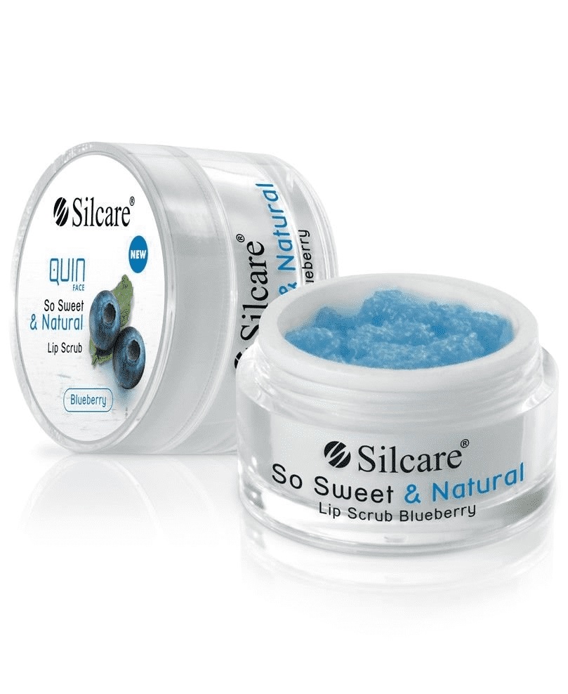 65593571630338443 Quin So Sweet & Natural Lip Scrub peeling do ust Bluberry 15g - obrazek 1
