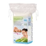 Natural Cotton kwadratowe płatki kosmetyczne z organicznej bawełny 60szt