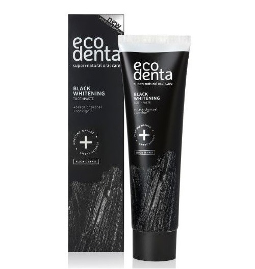CREATOR: gd-jpeg v1.0 (using IJG JPEG v80), quality = 80 Black Whitening Toothpaste czarna pasta do zębów wybielająca z węglem 100ml - obrazek 1