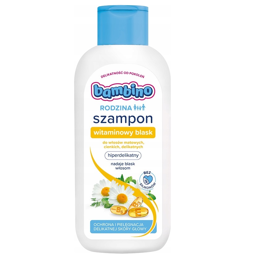 65651441677045295 Rodzina szampon witaminowy blask do włosów matowych i delikatnych 400ml - obrazek 1