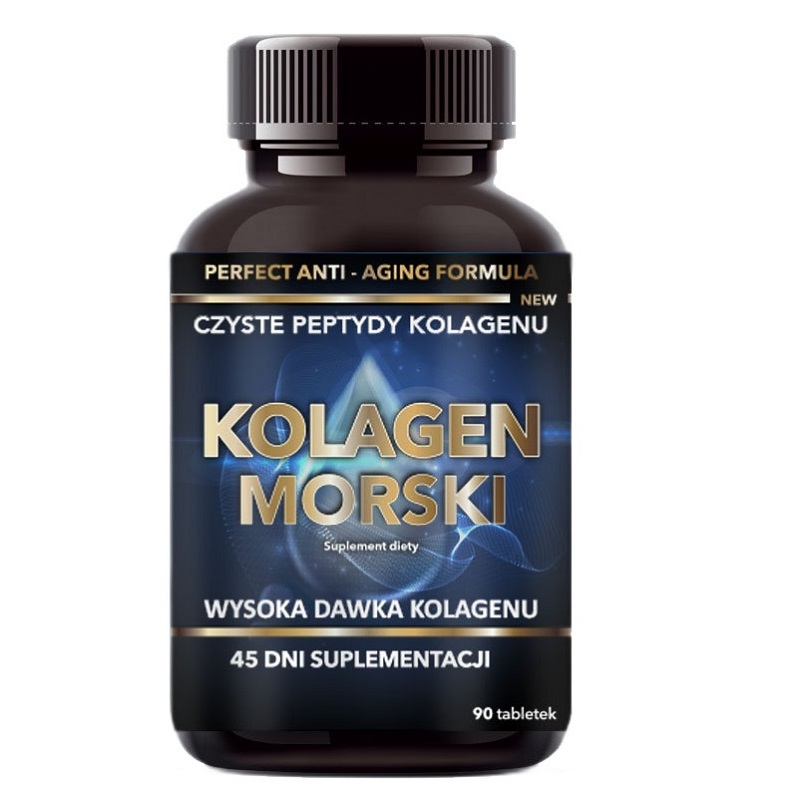6567431710503695 Kolagen morski 500mg suplement diety 90 tabletek - obrazek 1