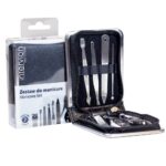 Black Leather zestaw do manicure 7szt.