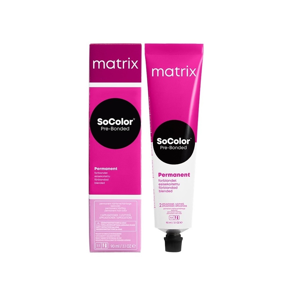 6582631622807229 SoColor Pre-Bonded Permanent Hair Color farba do włosów 4N Medium Brown Neutral 90ml - obrazek 1