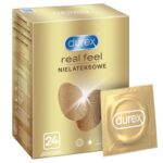 Durex prezerwatywy bez lateksu Real Feel 24 szt bezlateksowe