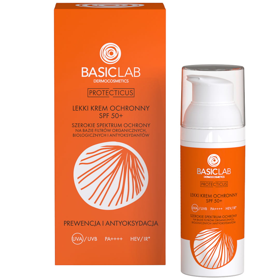 65876041660653110 Protecticus lekki krem ochronny SPF50+ Prewencja i Antyoksydacja 50ml - obrazek 1