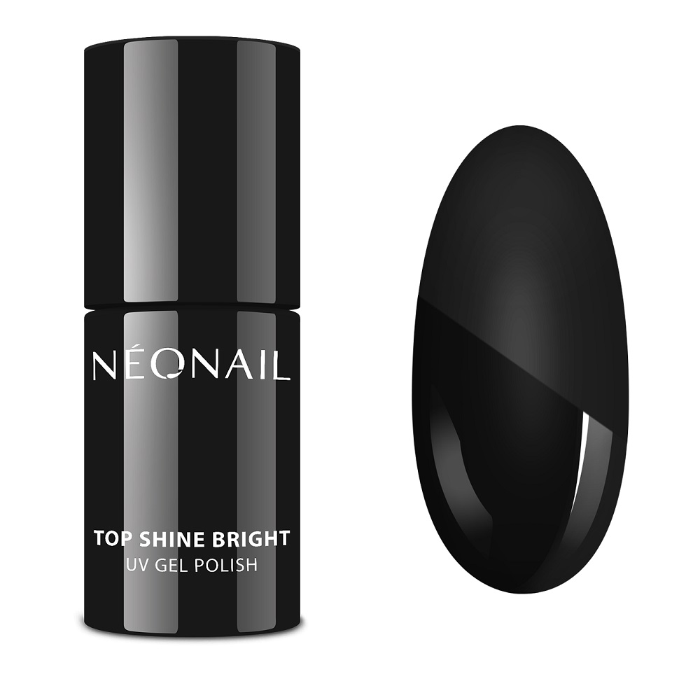 65888161613142788 UV Gel Polish Top Shine Bright nabłyszczający top hybrydowy 7.2ml - obrazek 1