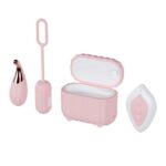 Play With Me Wanderlust zestaw mini wand z 12 trybami + bezprzewodowe jajko z 10 trybami + etui + pilot Pink