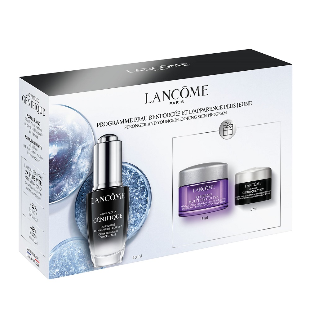 xr:d:DAFVaUxZQaY:24,j:784170274,t:22122118 Advanced Genifique zestaw serum do twarzy 10ml + krem pod oczy 5ml + krem przeciwzmarszczkowy 15ml - obrazek 1