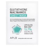 Glutathione Niacinamide Sheet Mask rozjaśniająca maska w płachcie 25ml
