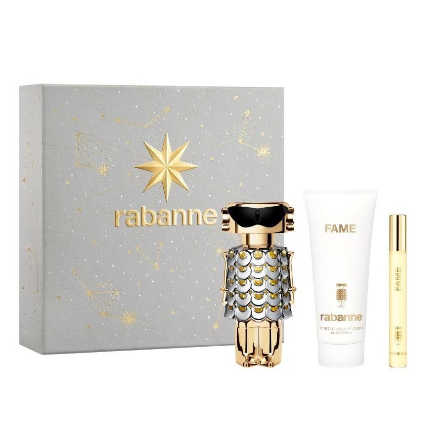 66134451759833821 Fame zestaw woda perfumowana spray 80ml + balsam do ciała 100ml + woda perfumowana spray 10ml - obrazek 1