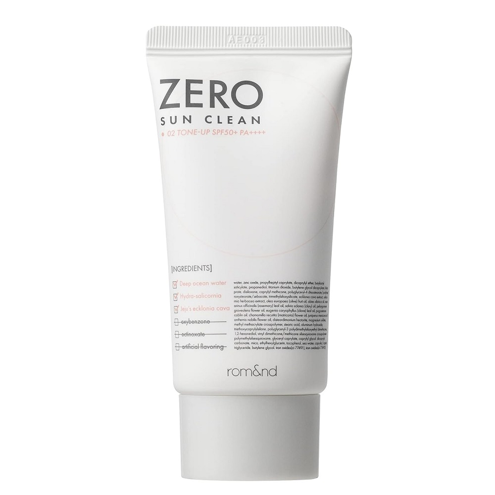 66149021725032822 Zero Sun Clean krem przeciwsłoneczny do twarzy SPF50+ PA++++ 02 Tone Up 50ml - obrazek 1