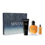 Stronger With You zestaw woda toaletowa spray 100ml + woda toaletowa spray 15ml + żel pod prysznic 75ml