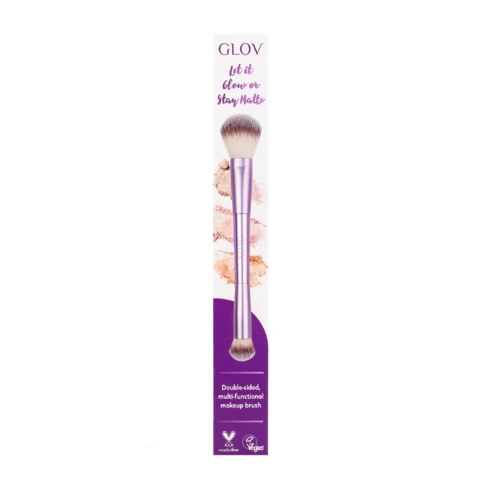 66373041675682988 Let It Glow Or Stay Matte wielofunkcyjny pędzel do makijażu Purple - obrazek 1