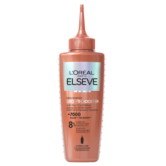 66598861740119601 Elseve Growth Booster serum do skóry głowy przeciw wypadaniu włosów 102ml - obrazek 1