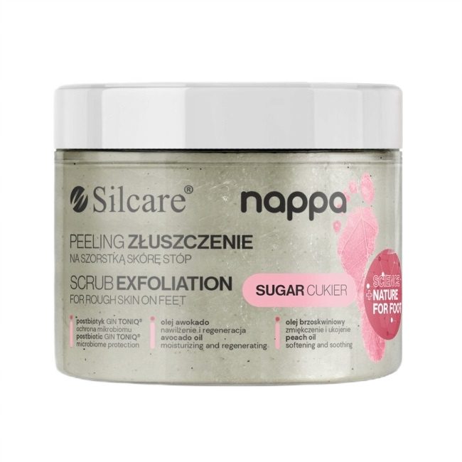 66612351747979305 Nappa cukrowy peeling do stóp złuszczenie na szorstką skórę 350ml - obrazek 1