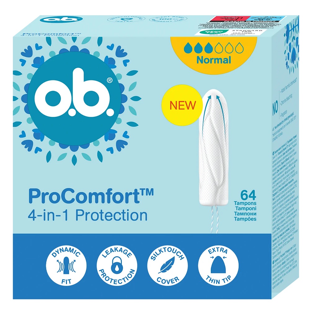66659291777394303 ProComfort™ Normal tampony 64szt. - obrazek 1