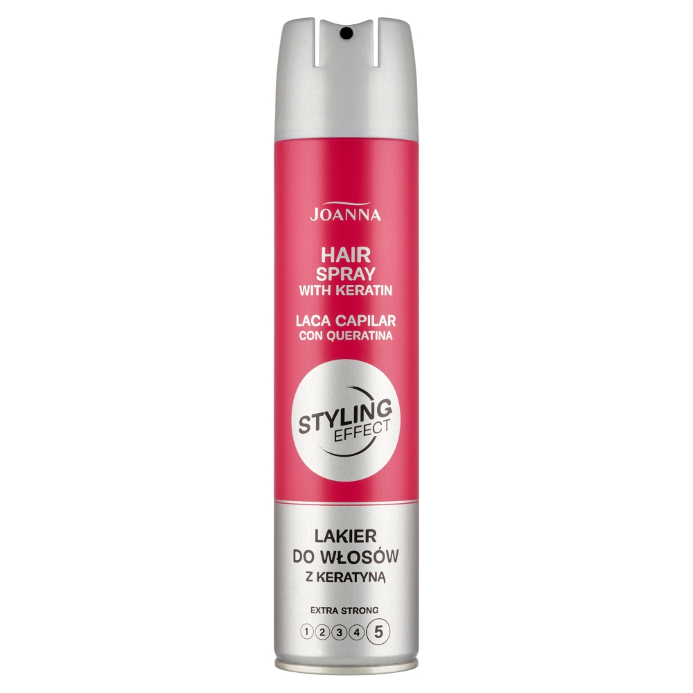 66681431776964568 Styling Effect lakier do włosów z keratyną ekstramocny 250ml - obrazek 1