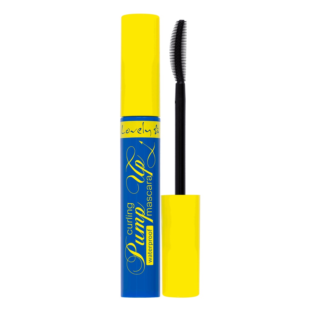 66685661631246969 Pump Up Curling Waterproof Mascara wodoodporny podkręcający tusz do rzęs Black 8g - obrazek 1