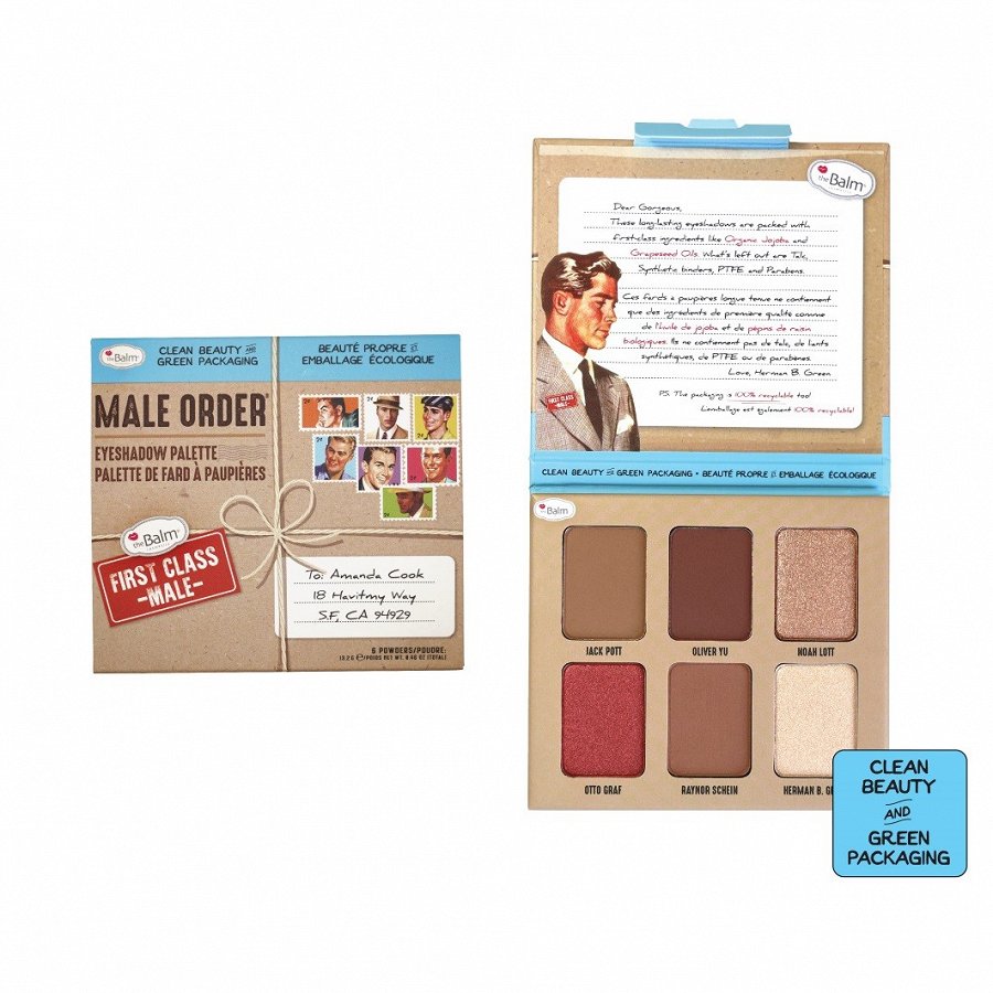 66695421687755921 Male Order First Class Male Eyeshadow Palette paleta cieni do powiek 13.2g - obrazek 1