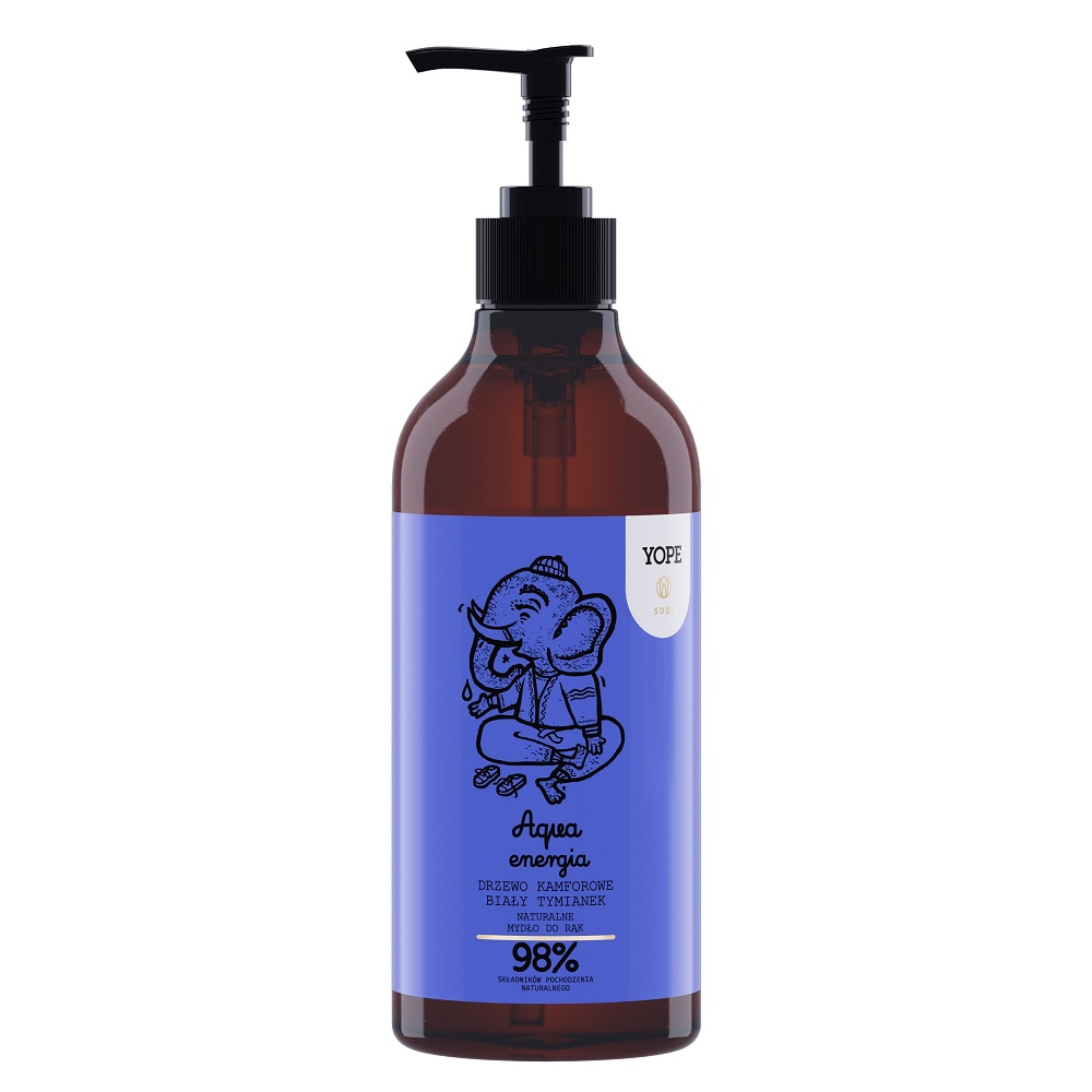 66731351674807637 Naturalne mydło do rąk Soul Aqua Energia 500ml - obrazek 1