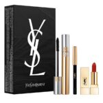 Make-up Set zestaw Volume Effet Faux Cils tusz do rzęs 01 High Density Black 7.5ml + Dessin du Regard kredka do oczu 01 Noir 0.5g + Rouge Pur Couture szminka do ust 1966 1.6g