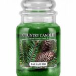 Duża świeca zapachowa z dwoma knotami Balsam Fir 652g