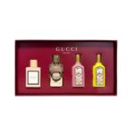 Beauty Miniature zestaw Guilty woda toaletowa 5ml + Flora Gorgeous Orchid woda perfumowana 5ml + Flora Gorgeous Gardenia woda perfumowana 5ml + Bloom woda perfumowana 5ml