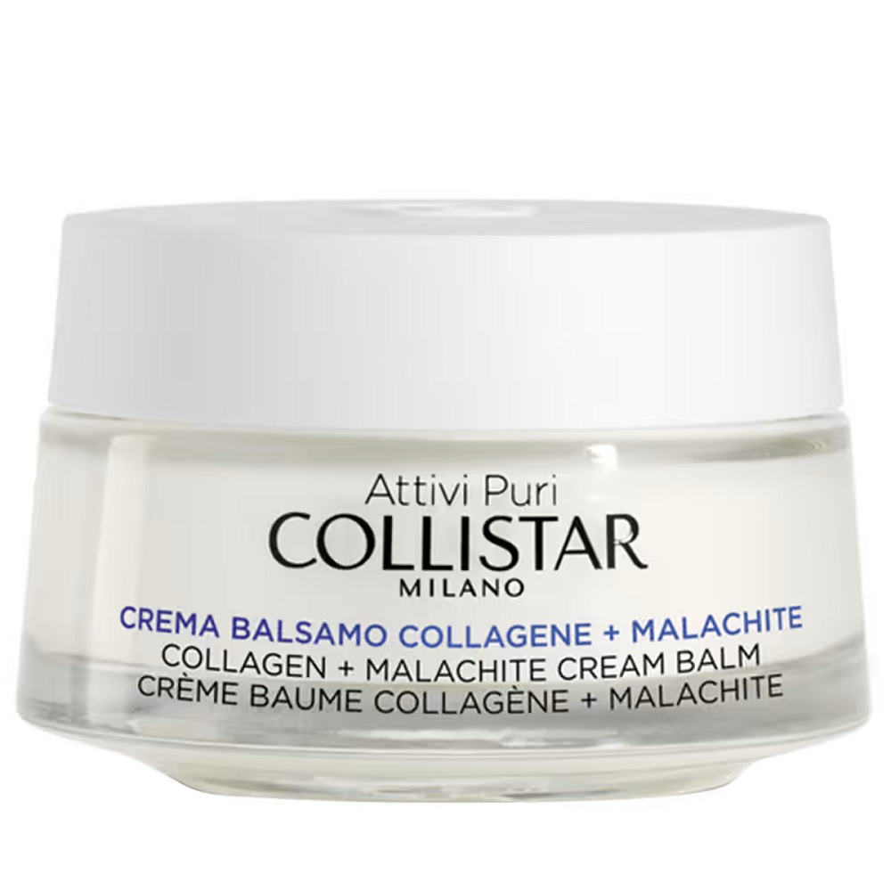 67143661675704204 Attivi Puri Collagen + Malachite Cream Balm przeciwzmarszczkowy krem-balsam do twarzy z kolagenem i malachitem 50ml - obrazek 1