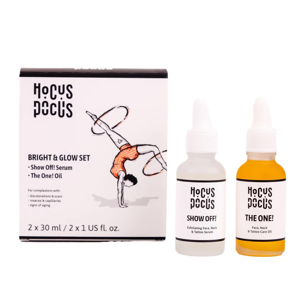 67194621711013472 Bright & Glow zestaw mikrozłuszczające serum do twarzy 30ml + olejek pielęgnujący 30ml - obrazek 1