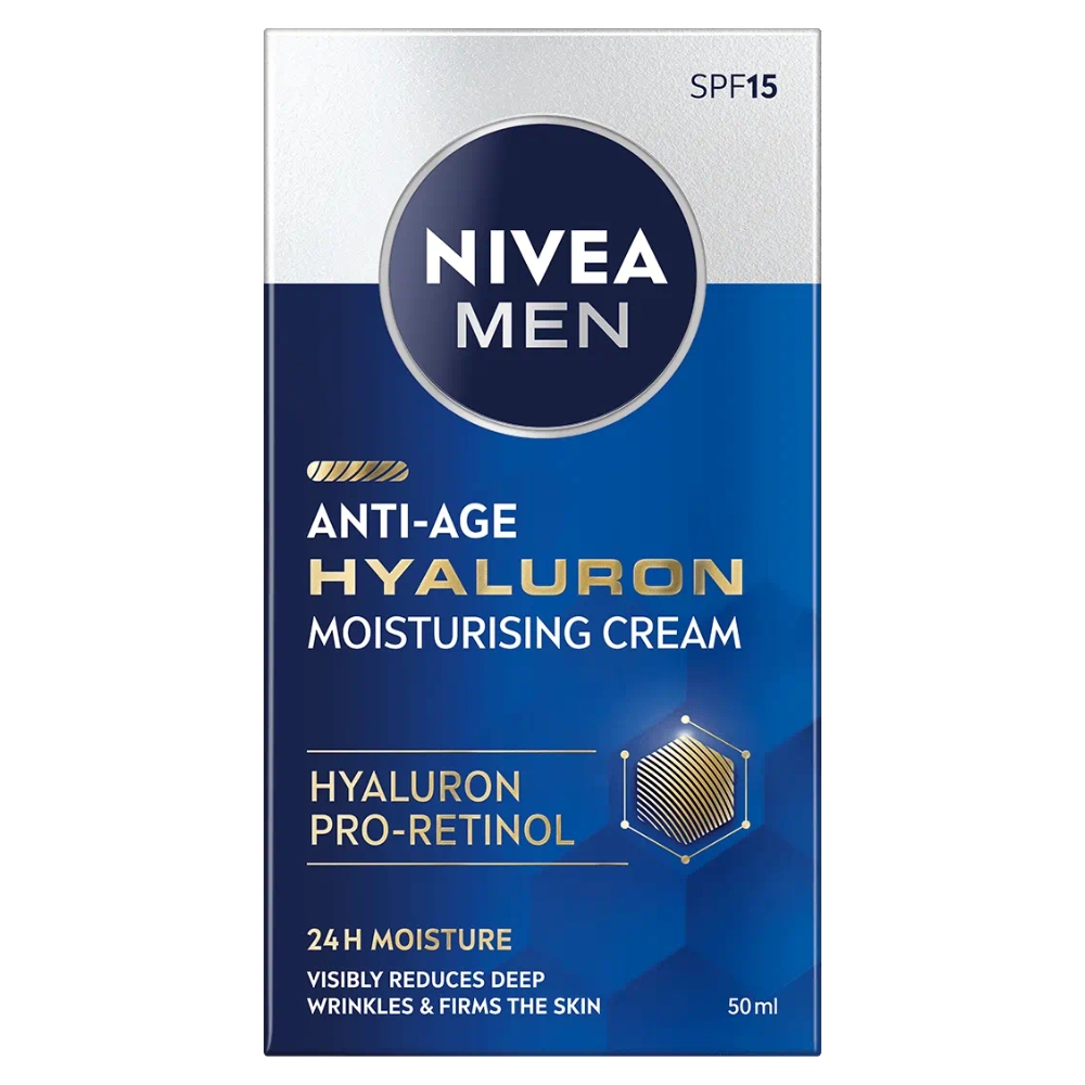 67211561753951123 Men Hyaluron przeciwzmarszczkowy krem do twarzy 50ml - obrazek 1
