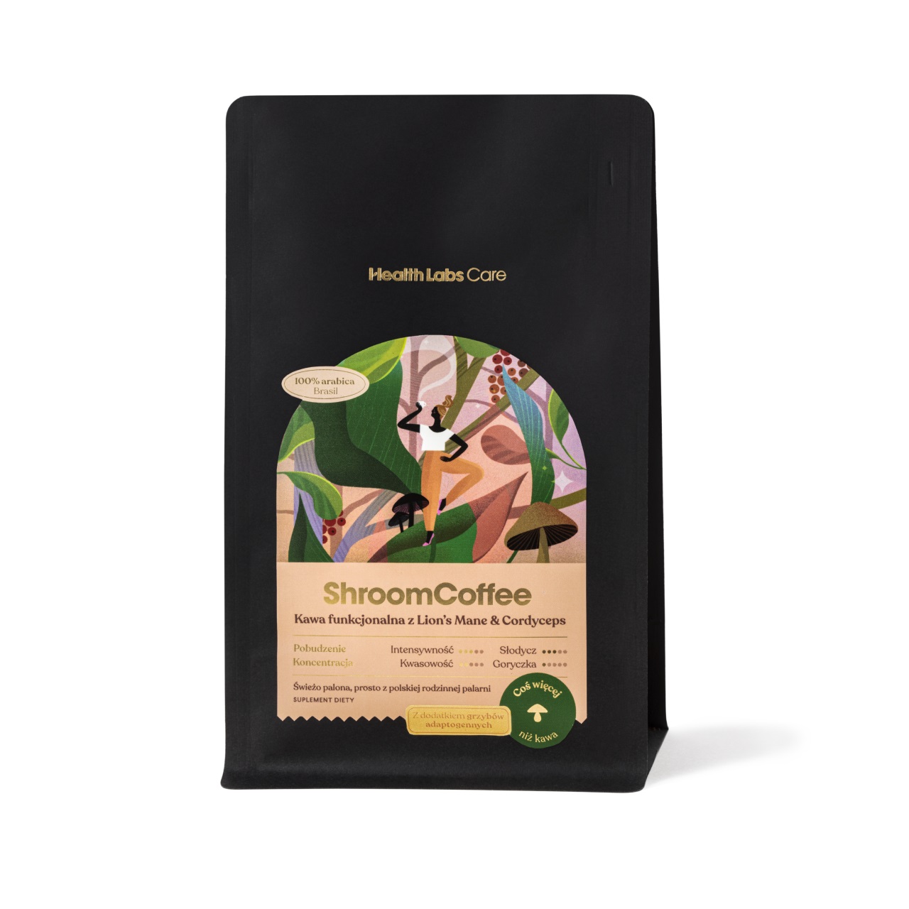 67328831662364633 ShroomCoffee kawa funkcjonalna z Lion's Mane i Cordyceps 252g - obrazek 1