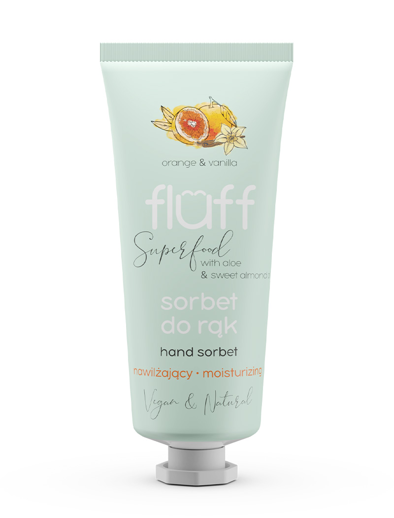 image description Sorbet do rąk nawilżający Pomarańcza & Wanilia 50ml - obrazek 1