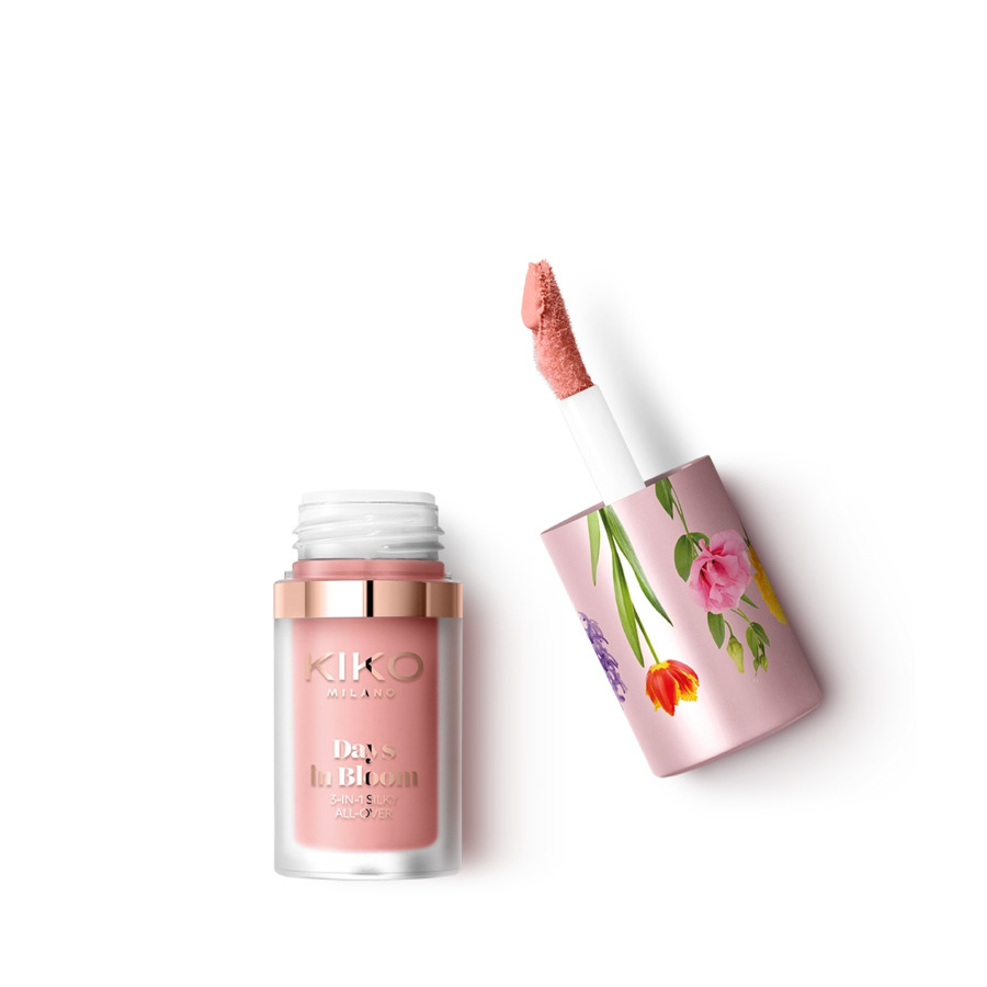 67364841709302747 Days In Bloom 3-In-1 Silky All-Over uniwersalny fluid 3w1 o naturalnym promiennym wykończeniu 02 Rose Dreams 4ml - obrazek 1