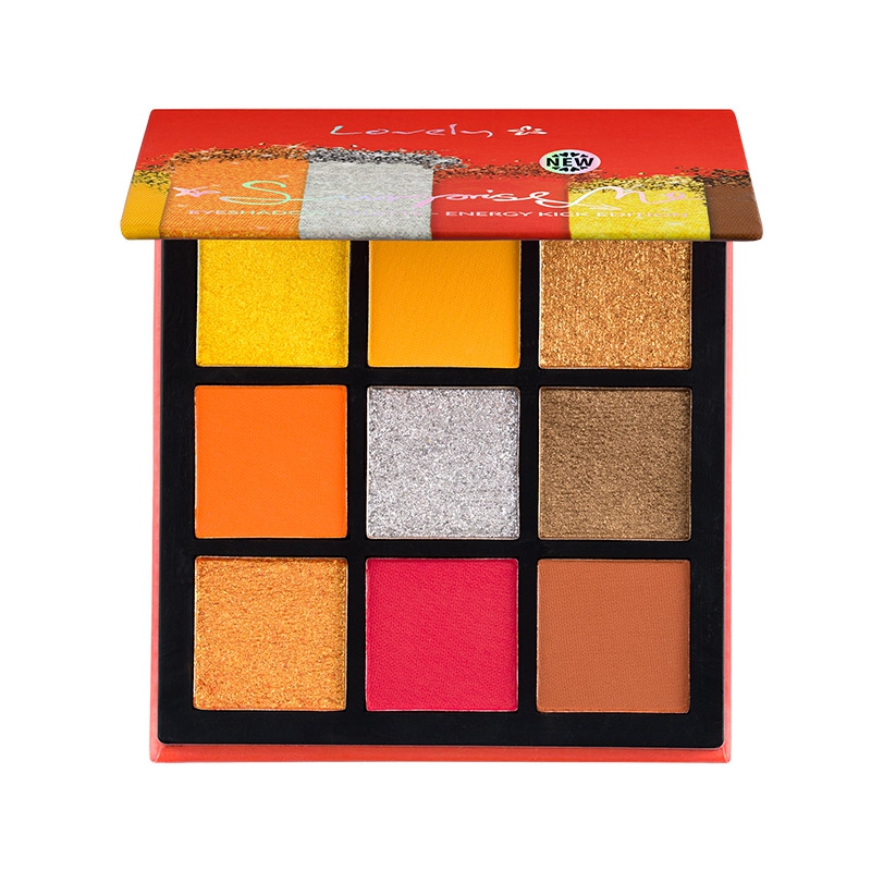 67407511631250887 Surprise Me Eyeshadow Pallete paleta cieni do powiek w 9 kolorach Energy Kick 6g - obrazek 1