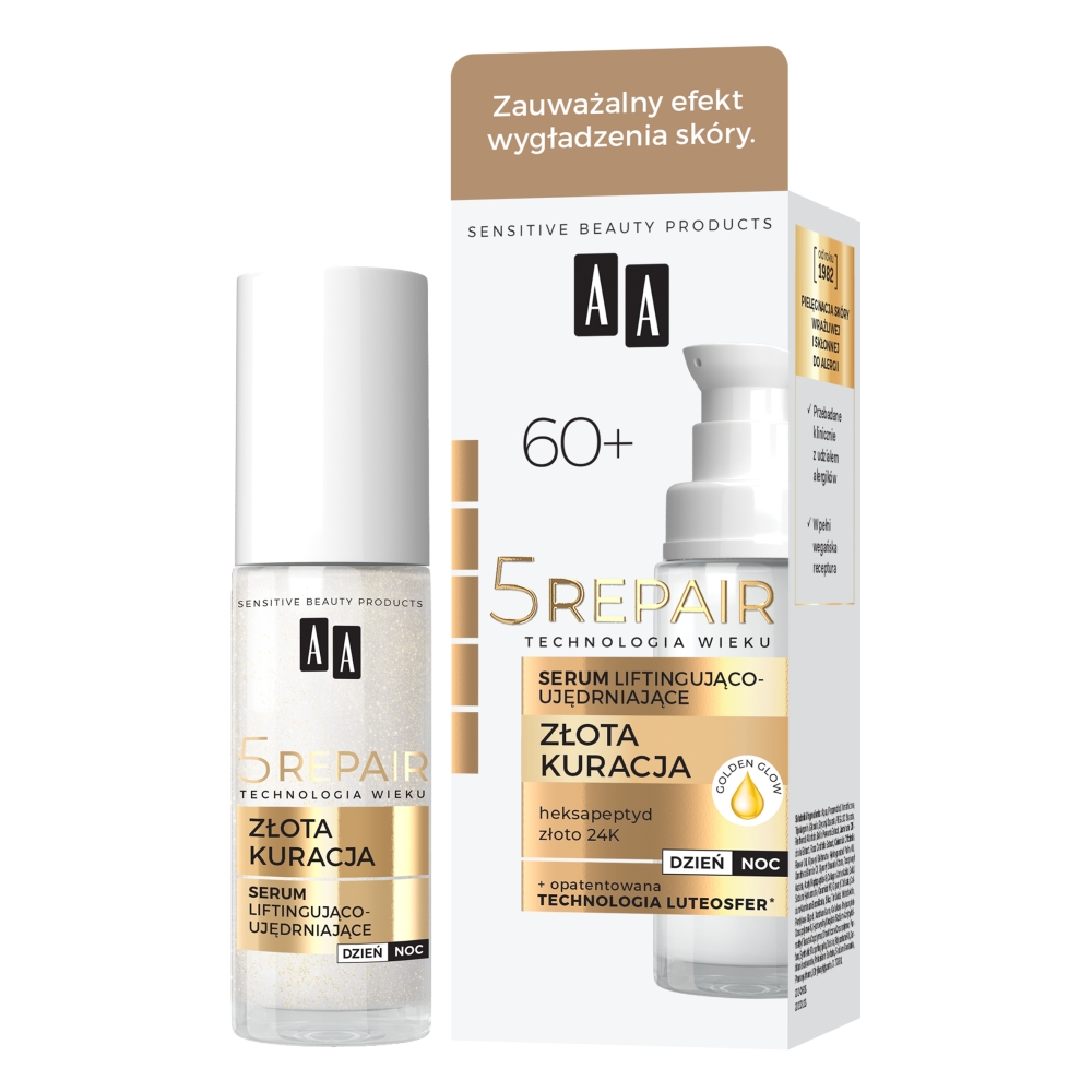 67464871741278605 Technologia Wieku 5Repair 60+ serum liftingująco-ujędrniające 30ml - obrazek 1