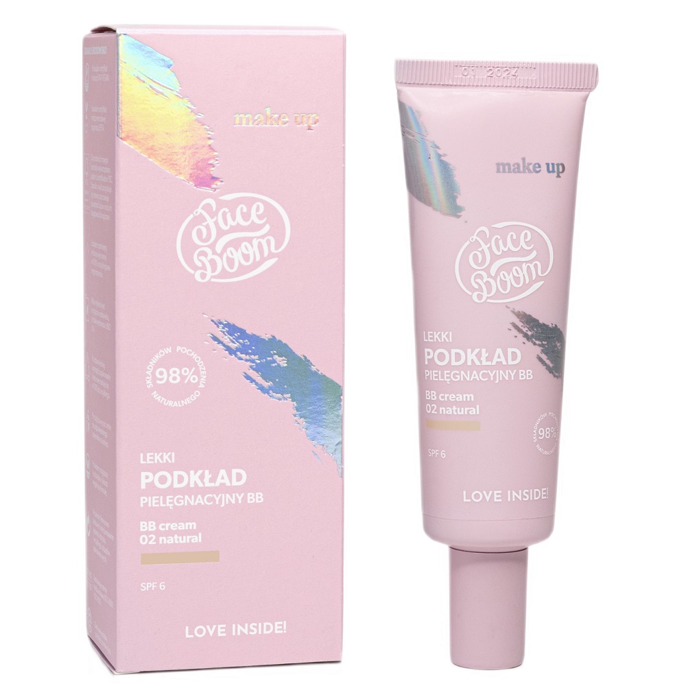 67500311721286950 Lekki podkład pielęgnacyjny BB 02 Natural 30g - obrazek 1