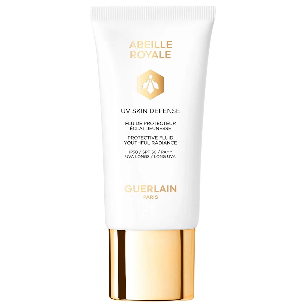 67528161750779097 Abeille Royale UV Skin Defense fluid ochronny nadający cerze młodzieńczy blask SPF50 PA++++ 50ml - obrazek 1