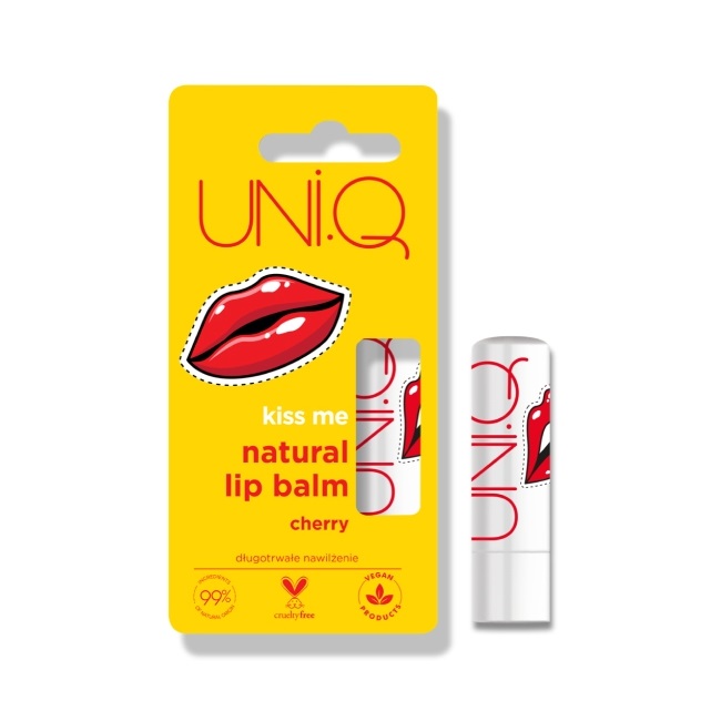 67620921695625189 Kiss Me naturalny balsam do ust Wiśnia 5g - obrazek 1