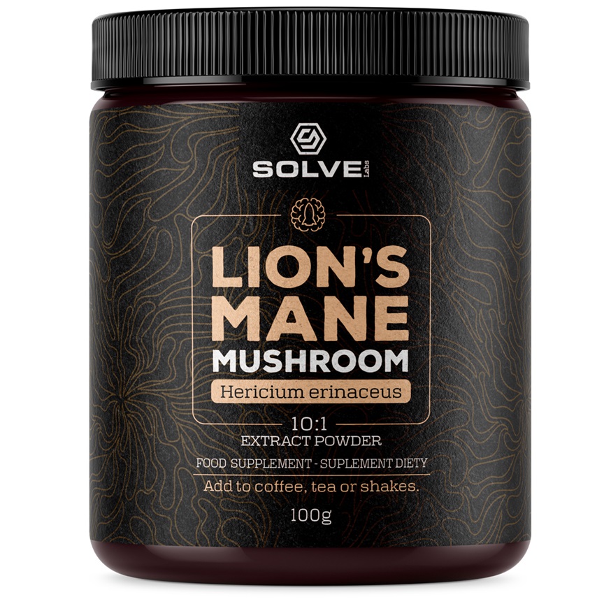 67646711742819785 Lion's Mane Mushroom soplówka jeżowata suplement diety w proszku 100g - obrazek 1