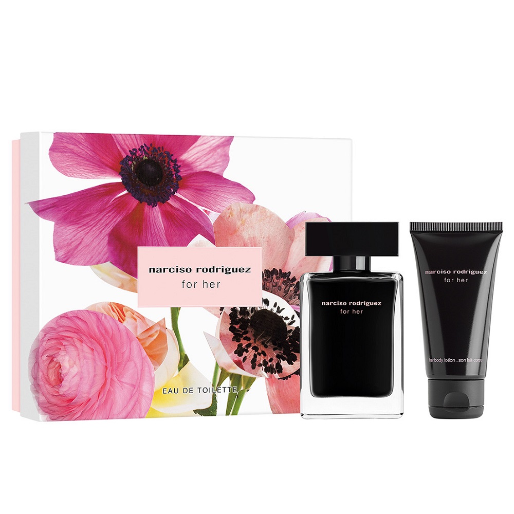 67649211722253030 For Her zestaw woda toaletowa spray 50ml + balsam do ciała 50ml - obrazek 1