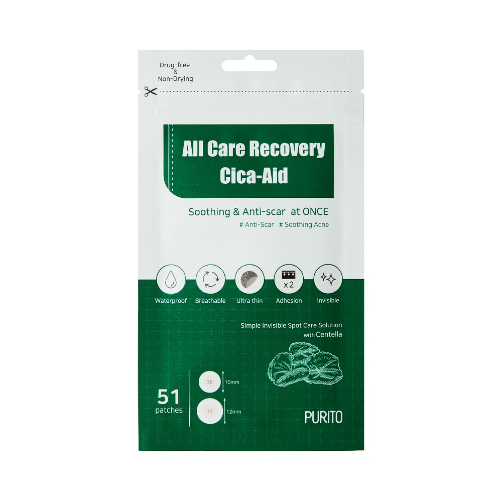 67666361676290142 All Care Recovery Cica-Aid plasterki na niedoskonałości 51szt. - obrazek 1