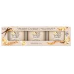 Vanilla Creme Brulee zestaw mini świec zapachowych 3x37g