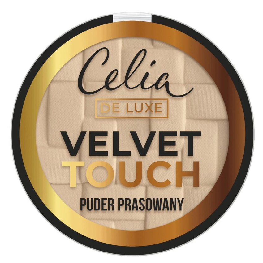67741241689083901 De Luxe Velvet Touch puder prasowany 103 Sandy Beige 9g - obrazek 1