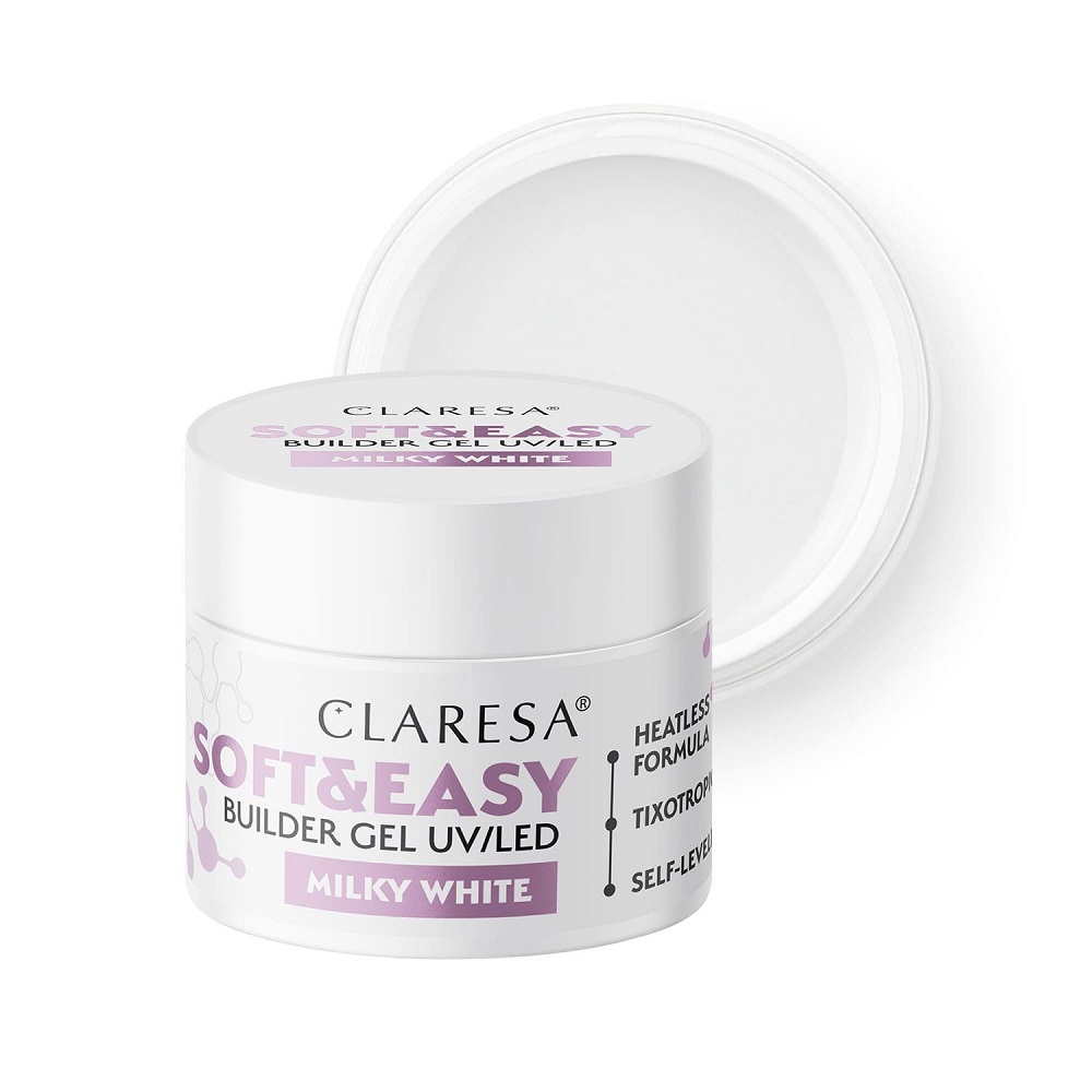67758631743071721 Soft&Easy Builder Gel żel budujący Milky White 90g - obrazek 1