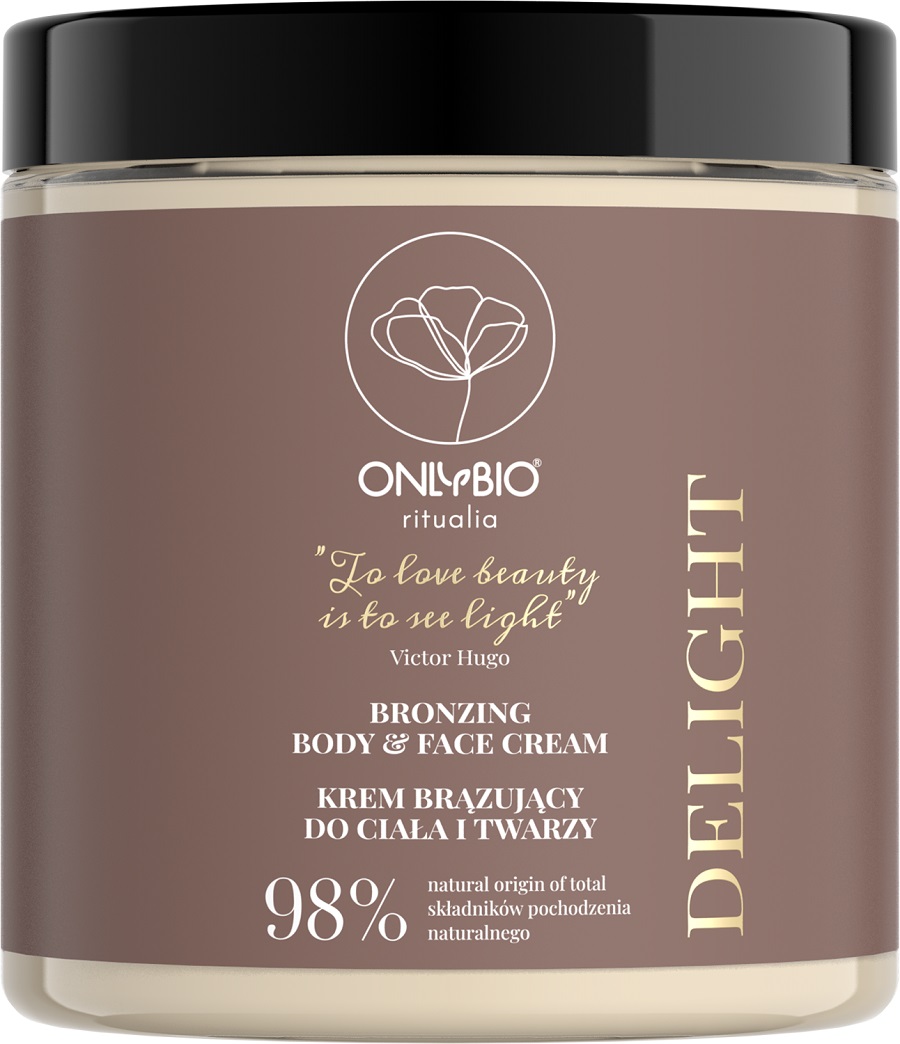 67777221635851402 Ritualia Delight krem brązujący do ciała i twarzy 250ml - obrazek 1